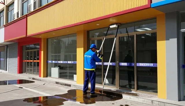 外墙清洗效率低，如何提升清洁效果